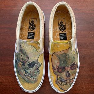 VANS Vincent Van Gogh Slip On (Skull)